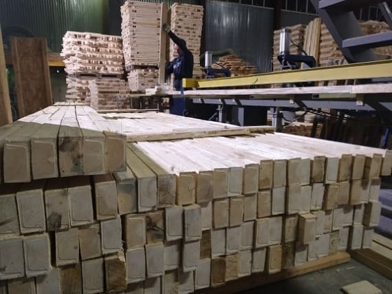 производство деревянных балок
